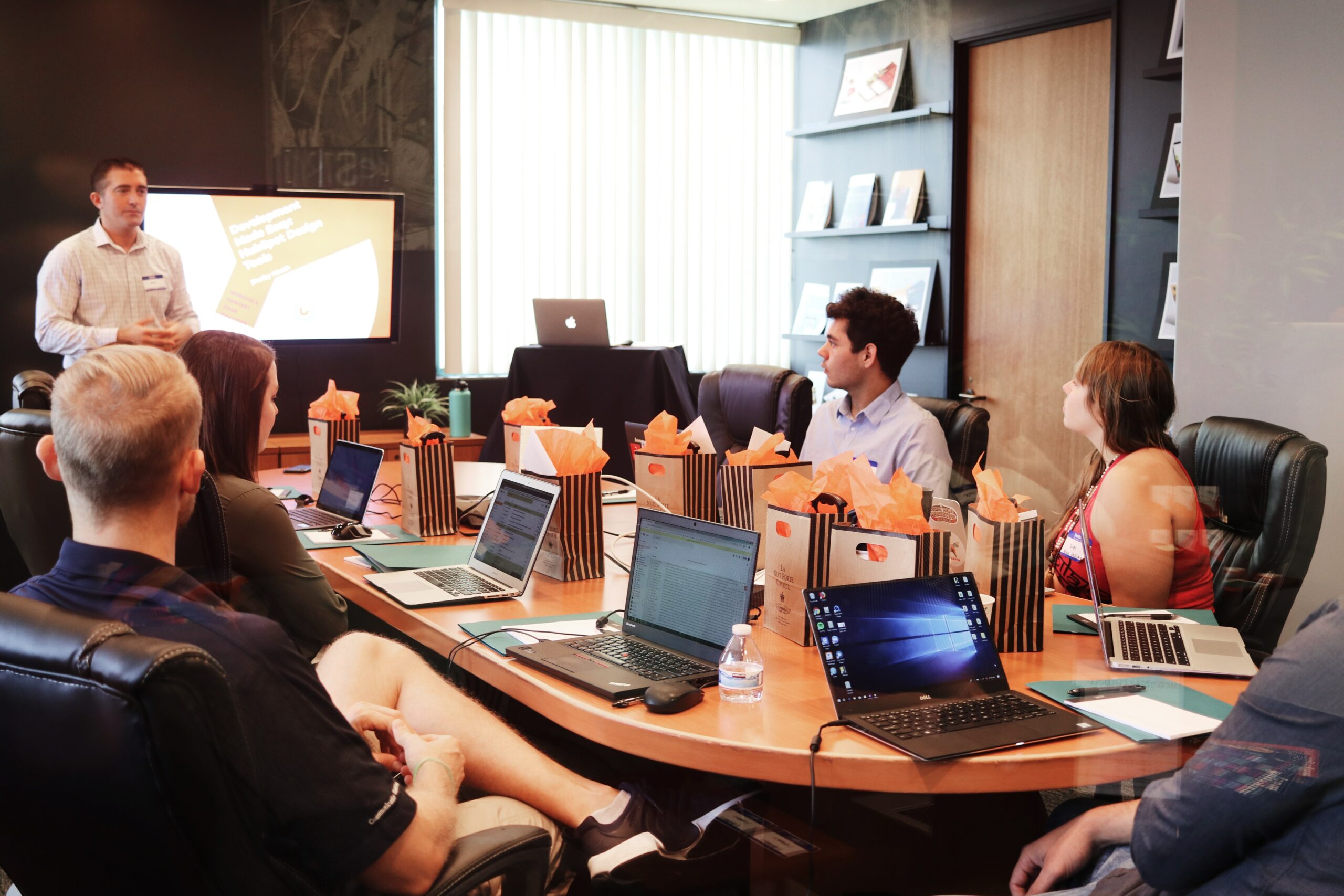 Image of a group training session